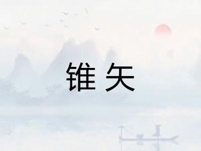 锥矢
