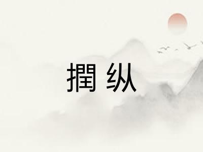 撋纵 撋纵