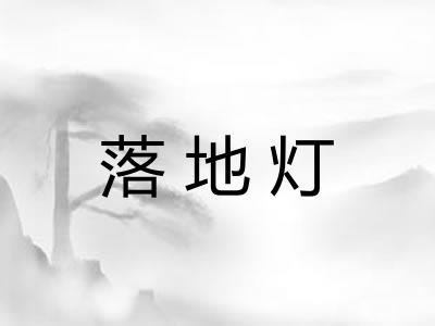 落地灯 落地灯