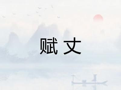 赋丈