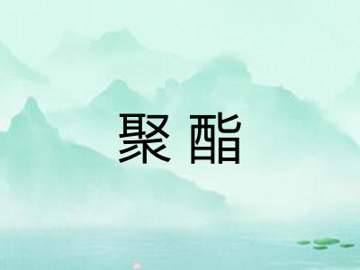 聚酯