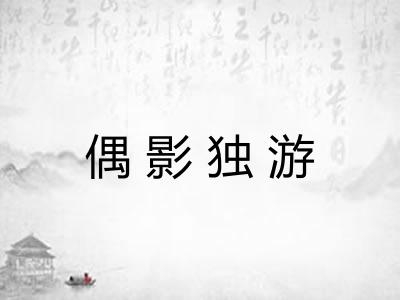 偶影独游