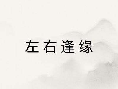 左右逢缘