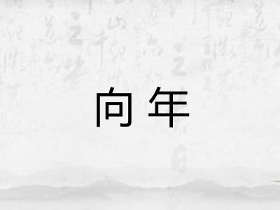 向年