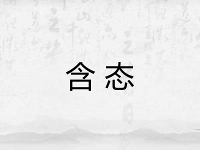 含态