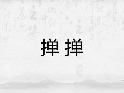 掸掸 掸掸