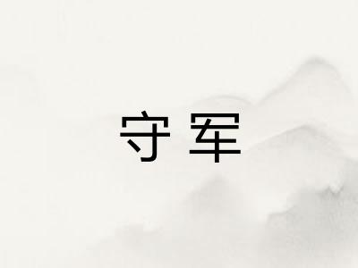 守军 守军
