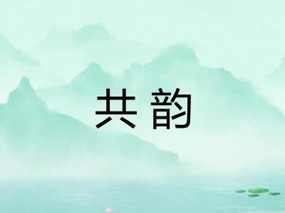 共韵