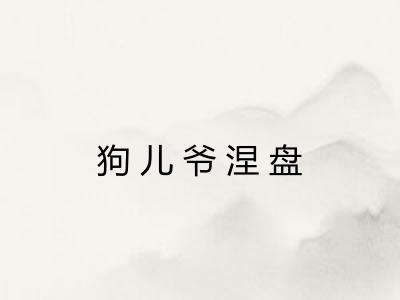 狗儿爷涅盘
