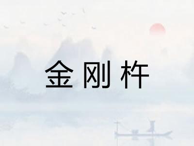 金刚杵