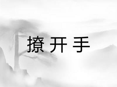 撩开手 撩开手