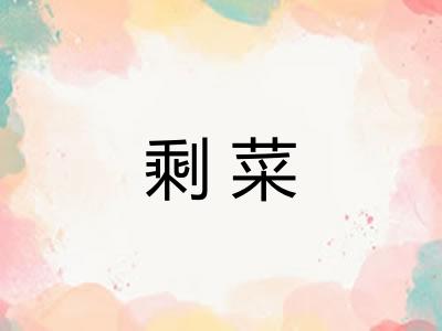 剩菜