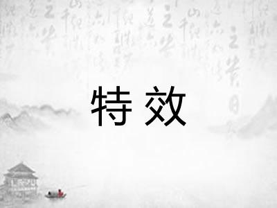 特效