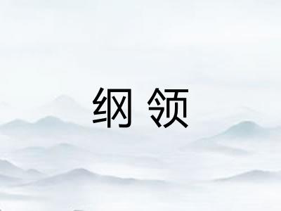 纲领