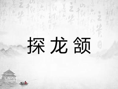 探龙颔 探龙颔