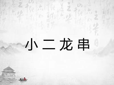 小二龙串