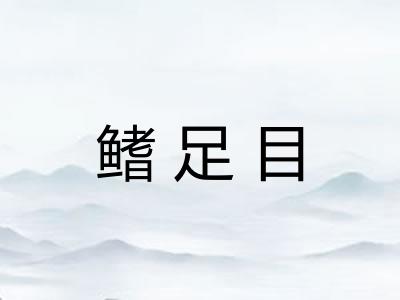 鳍足目