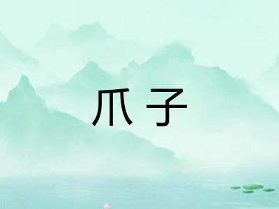 爪子