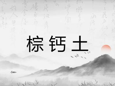 棕钙土