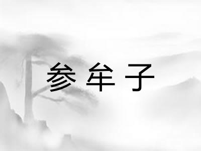 参牟子