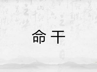 命干