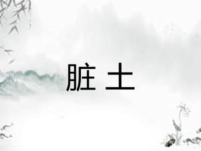 脏土