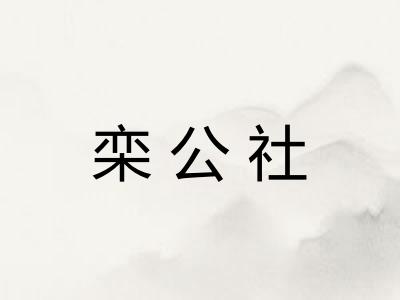 栾公社