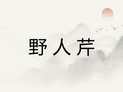 野人芹