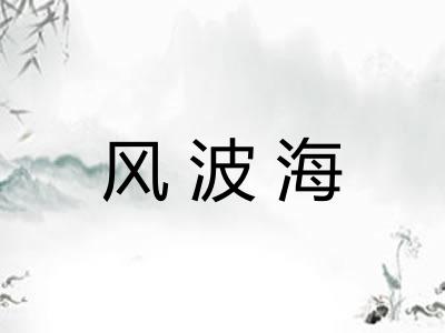 风波海