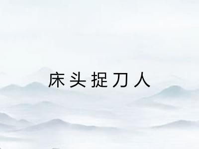 床头捉刀人