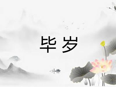 毕岁