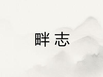 畔志