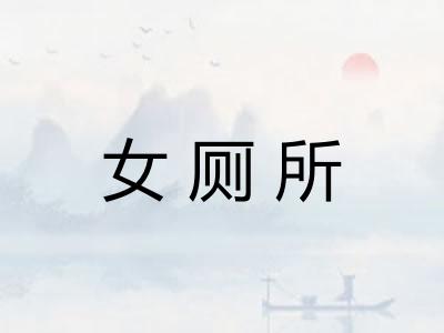 女厕所 女厕所