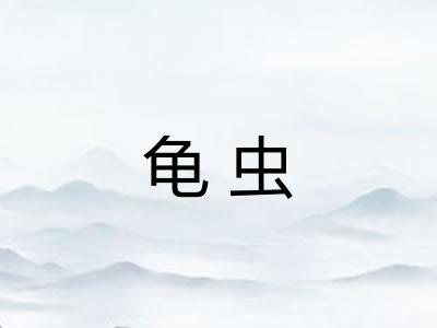龟虫