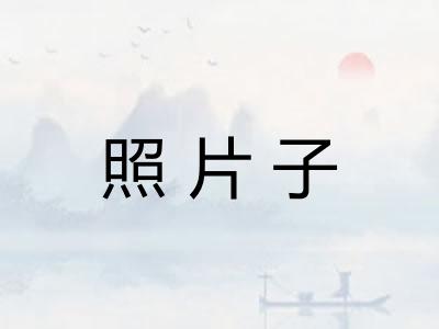 照片子 照片子