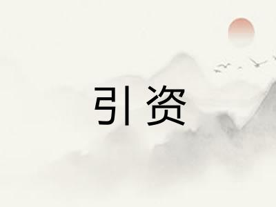 引资