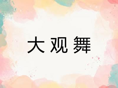 大观舞