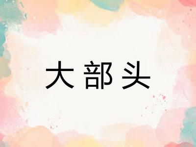 大部头