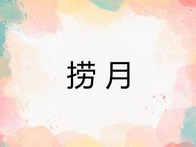 捞月