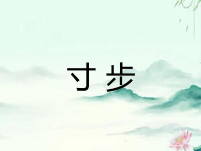寸步