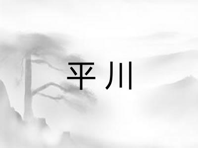 平川 平川