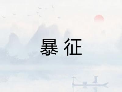 暴征