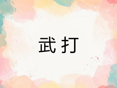 武打