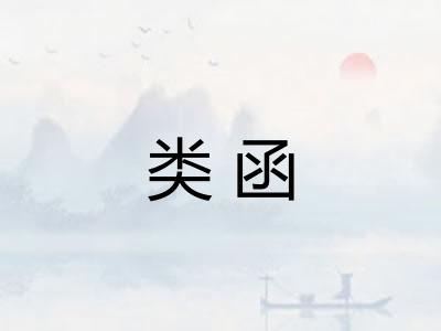 类函