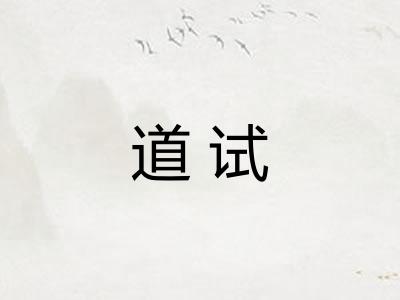 道试