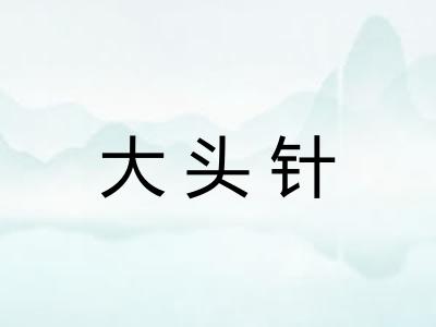 大头针