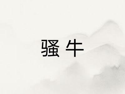 骚牛