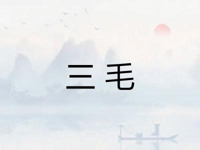 三毛