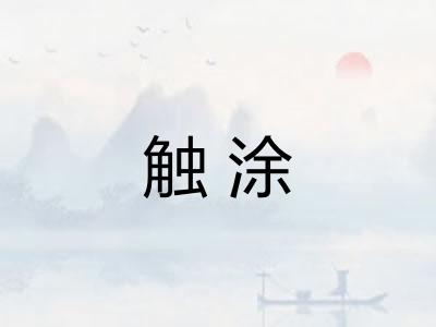 触涂