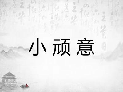 小顽意 小顽意